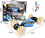 Машинка перевертиш, трюковий всюдихід XF601A на радіокеруванні з парогенератором, підсвіткою та дрифт-ефектом, фото 8