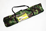Палатка автоматична, кемпінгова палатка 6-місна 1.8×2.3 м, камуфляжна, швидкорозкладна, фото 7