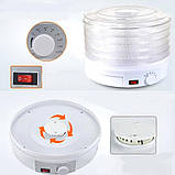 Сушарка для фруктів і овочів, дегідратор ROYALS RB 959 з терморегулятором, електрична, 5 ярусів, фото 5