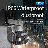 Wi-Fi камера для дому, IP Wi-Fi відеокамера CF-Q812ES 5МПХ з віддаленим доступом вулична + блок живлення для CareCamPro, фото 7