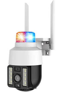 4g камера з сім картою, Автономна камера з 4g сім картою, PTZ-Q15 4G вулична + блок живлення