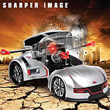 Машинка стріляюча, авто трансформер VELOCITY DEMON на радіокеруванні, з підсвіткою та запуском снарядів, фото 2