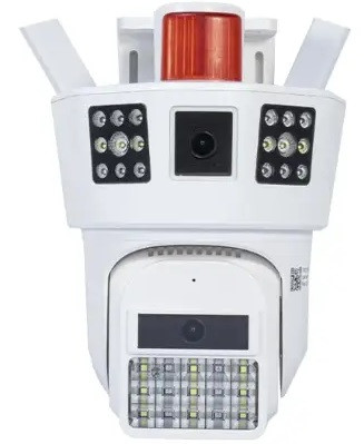 IP камера, WiFi камера SD38 3 об'єктиви 3MPx V380 270°, фото 1