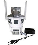 IP камера, WiFi камера SD38 3 об'єктиви 3MPx V380 270°, фото 7