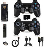 ТВ-приставка ігрова, смарт приставка X8 4K, Android TV, з емулятором ретроігор, джойстики в комплекті, Ultra HD, Wi-Fi, HDMI, фото 7