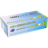 Пароочисник, парова швабра H2O Mop X5 1400 Вт, електрошвабра 5в1 для підлоги, плитки, килимів, фото 9