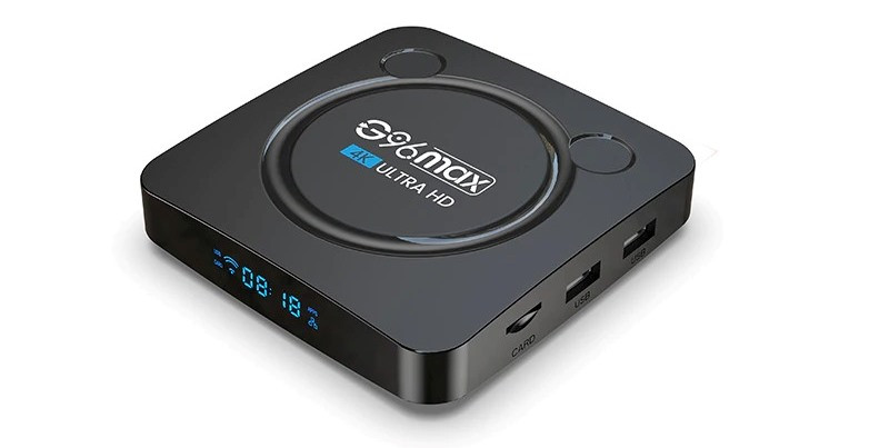 TV Box Android, смарт приставка G96 Max W2 4K, 4/64 ГБ, Ultra HD, Android 11, Wi-Fi, HDMI, медіаплеєр для телевізора