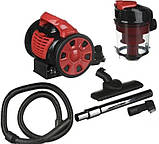 Пилосос контейнерний, безмішковий пилосмок Domotec MS 4405 3000W з потужністю всмоктування 400 Вт, для сухого прибирання, фото 2