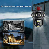 Камера відеоспостереження 4g, Відеокамера з сім картою, XYS-A48-LD-4G з двома об'єктивами 4MPx+4MPx, фото 7