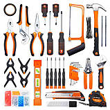 Набір інструментів, автомобільний набір 157 предметів у кейсі, для ремонту і обслуговування авто, фото 2