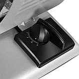 Слайсер для нарізки, ломтерізка RAF R.8800 електрична, 200 Вт, нержавіюча сталь, товщина нарізки 1–15 мм​, фото 7