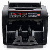 Рахункова машинка для купюр, Bill Counter AL-6100 автоматичний лічильник з детектором валют Чорний, фото 2