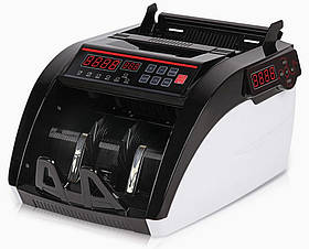 Рахункова машинка для купюр, Bill Counter AL-6100 автоматичний лічильник з детектором валют Чорний
