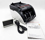 Рахункова машинка для купюр, Bill Counter AL-6100 автоматичний лічильник з детектором валют Чорний, фото 6