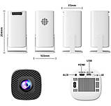 Смарт-проектор P30 Max 4K UHD, Android 11, 64 ГБ, з 2 джойстиками, Wi-Fi, HDMI, для ігор і домашнього кінотеатру, фото 3