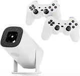 Смарт-проектор P30 Max 4K UHD, Android 11, 64 ГБ, з 2 джойстиками, Wi-Fi, HDMI, для ігор і домашнього кінотеатру, фото 2