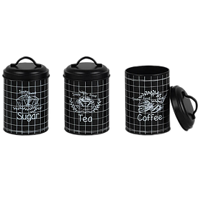 Набір для спецій з 3-х ємностей "Simple Living" Maestro MR-1774-3CS - MegaLavka