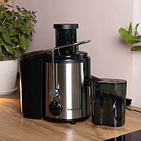 Соковижималка шнекова для томатів 800 Вт електро соковитискач 0.8 л професійний для овочів та фруктів