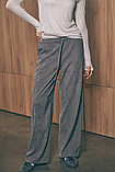 Стильні широкі вельветові брюки палацо 42-52 розміри різні кольори бежеві, фото 2