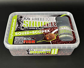 Метод-мікс + ліквід SHUHER (squid + scopex), 400 гр