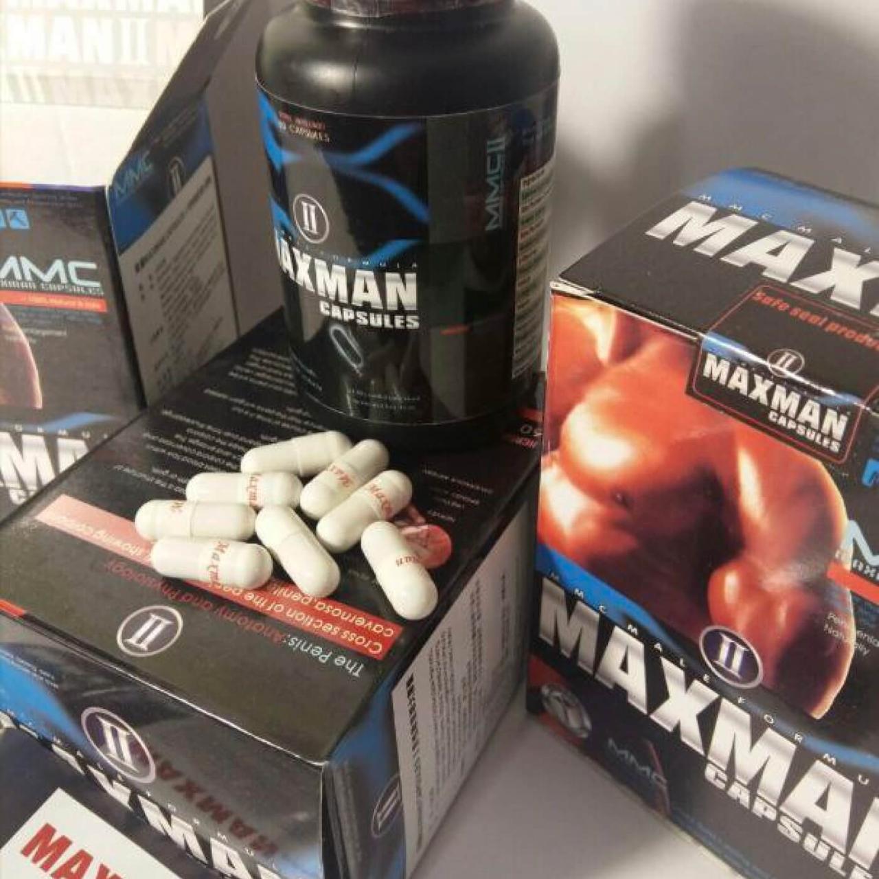 MAXMAN 2 капсули для підвищення потенції 60 капсул