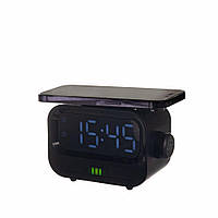 Годинник з динаміком і бездротовою зарядкою