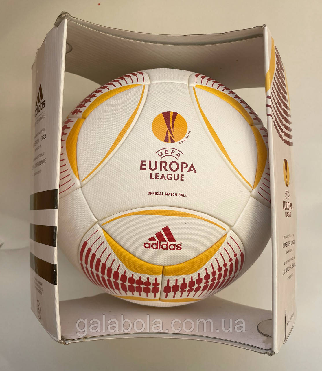 М'яч футбольний Adidas Predator UEFA Europa League OMB W44429 (розмір 5), фото 1