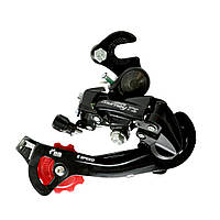 Перемікач задн. 7 швидк. під крюк чорний SHIMANO RD-TZ500В