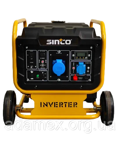 Інверторний 7,5 кВт мідна обмотка Sinco SG8000i однофазний Генератор