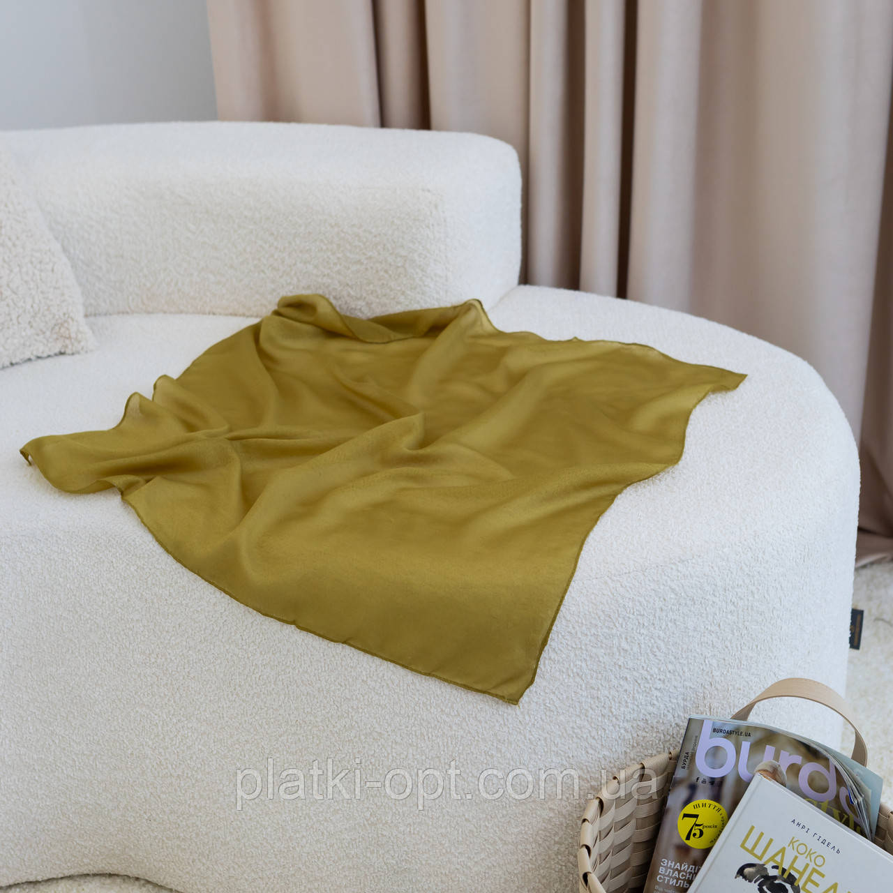 Хустина SunEarly (оливкова)