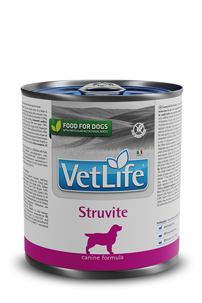 Вологий корм для собак Farmina Vet Life Struvite дієт. харчування, для розчинення струвітних уролітів, 300 г