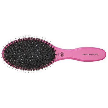 Масажна щітка для волосся Olivia Garden Supreme Combo Ceramic Ion Pink (ID2034)