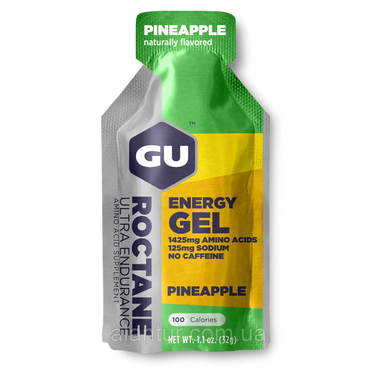 Енергетичний гель GU Energy ROCTANE Ultra Endurance Pineapple, 32 г, фото 1