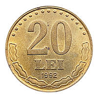 Румунія 20 леїв, 1992