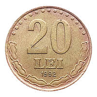 Румунія 20 леїв, 1992