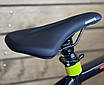 Сідло для велосипеда ONRIDE Spot чорне + світловідбиваюча смужка KLS, фото 2
