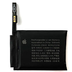Батарея (акумулятор) Apple Watch 9 45 мм A3009 308 mAh (Оригінал)