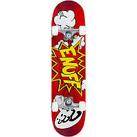 Скейтборд Enuff Pow red для початківців, 7-шаровий клен, підвіски 129 мм, колеса 54 мм