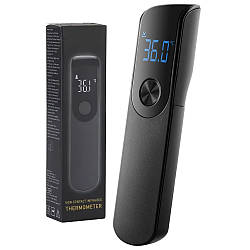 Безконтактний термометр інфрачервоний, 0-80°C, від батарейок / Термометр електронний / Градусник електронний