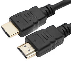 HDMI-HDMI кабель 3м в тканинній обмотці / Шнур HDMI / Кабель HDMI для телевізора / Мультимедійний кабель