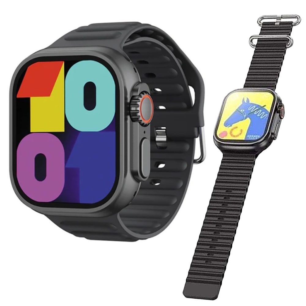 Смарт годинник з функцією прийому дзвінків 2,01", XO M10 / Розумний смарт годинник на руку / Наручний годинник з будильником, фото 1