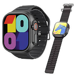 Смарт годинник з функцією прийому дзвінків 2,01", XO M10 / Розумний смарт годинник на руку / Наручний годинник з будильником