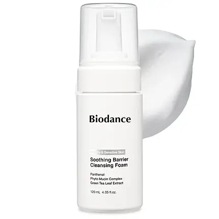 Пінка для вмивання обличчя Biodance Soothing Barrier Cleansing Foam, 120 мл, фото 1