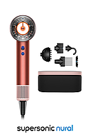 Фен для волосся Dyson Supersonic HD16 Nural Strawberry Bronze/Blush Pink EU (561725-01) with Case