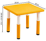 Дитячий регульований столик Terrio Червоний, фото 4