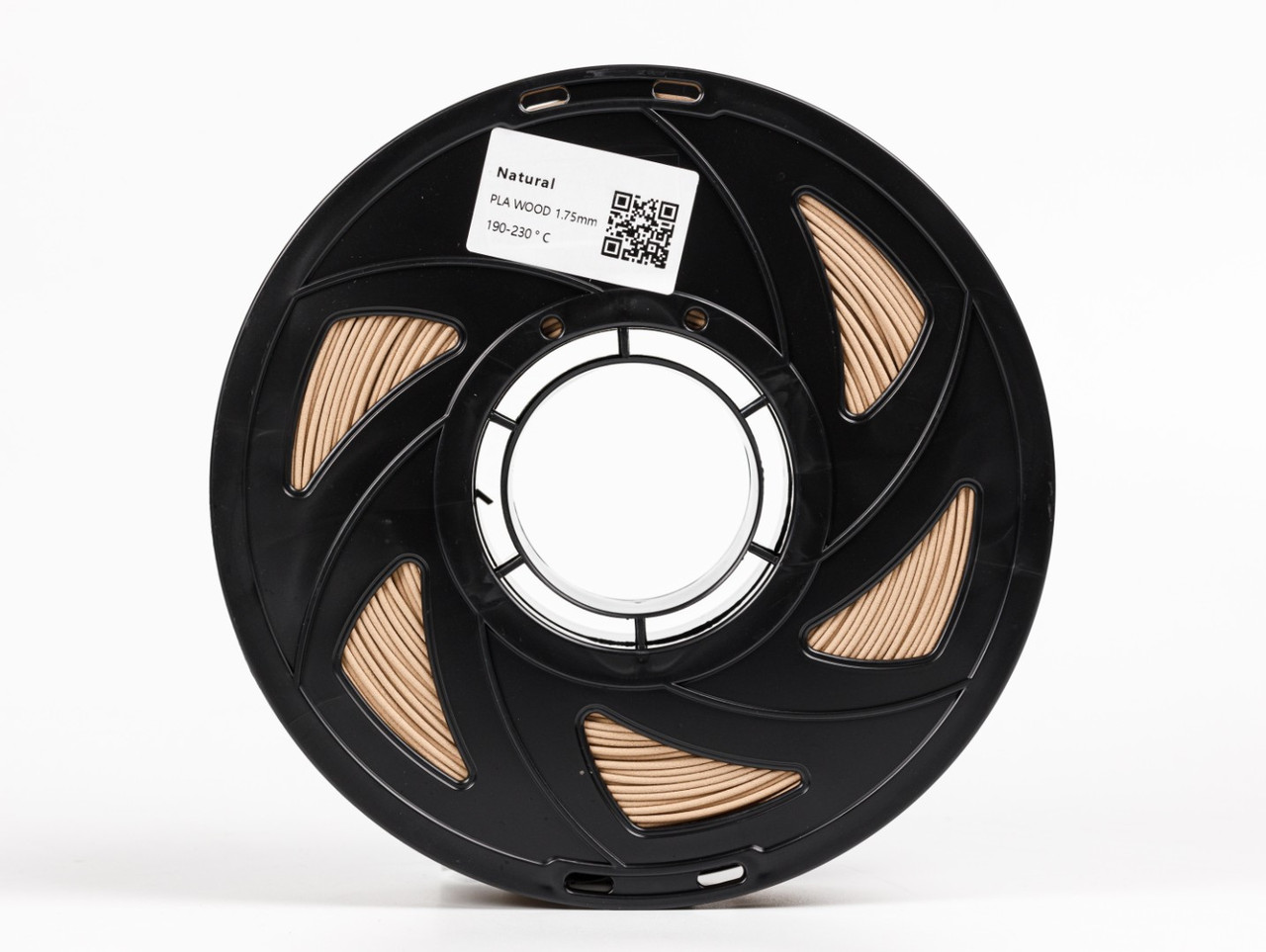 Пластик філамент для 3D-друку UA3D PLA Wood 1.75мм, 1кг, наповнений Деревиною