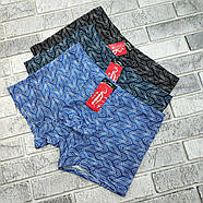 Труси боксери чоловічі ростовка р.XL,2XL,3XL,4XL бавовна+бамбук(10501) VEENICE 30038911, фото 3