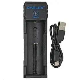Зарядний пристрій RABLEX RB413 на 1 аккумулятор для Li-ion