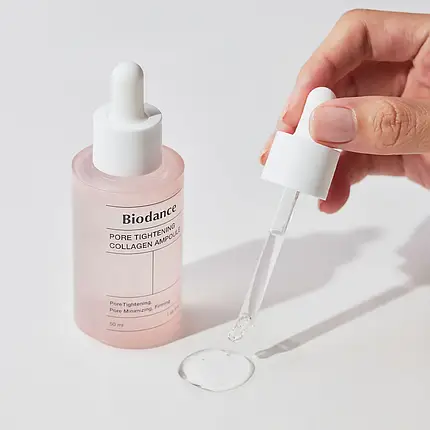 Колагенова ампула для звуження пор Biodance Pore Tightening Collagen Ampoule, 50 мл, фото 3