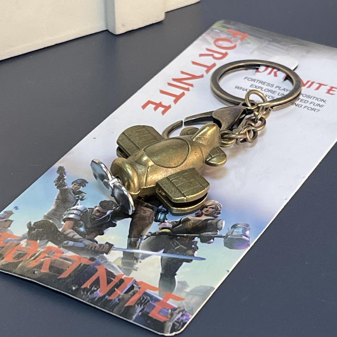 Брелок "Аероплан. Літак", металевий, фото 1